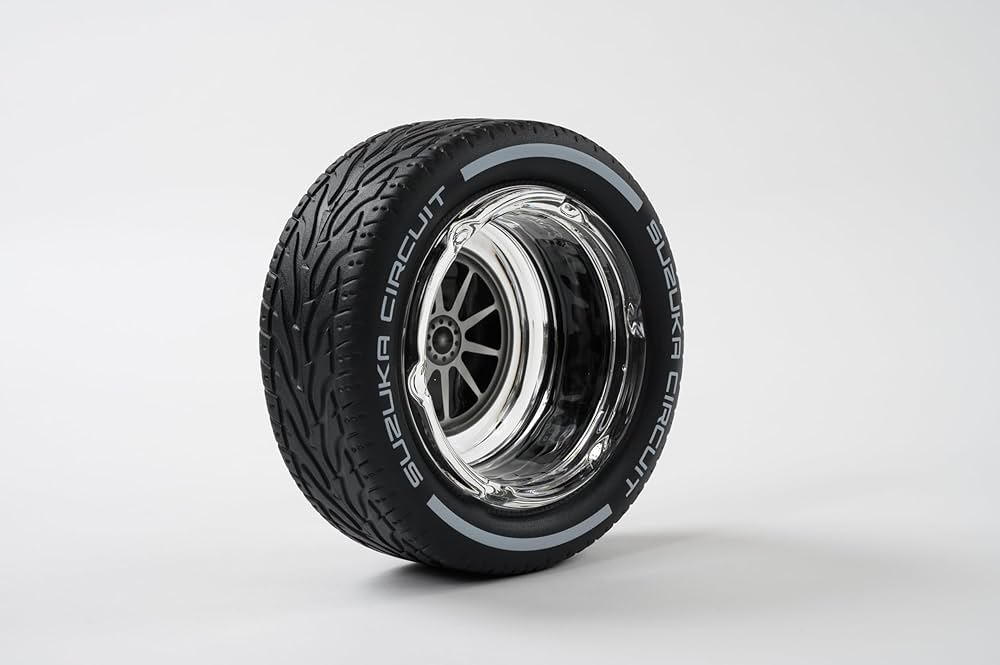 鈴鹿サーキット　灰皿　箱付き Amazon.co.jp: タイヤ灰皿 鈴鹿サーキット : 車＆バイク